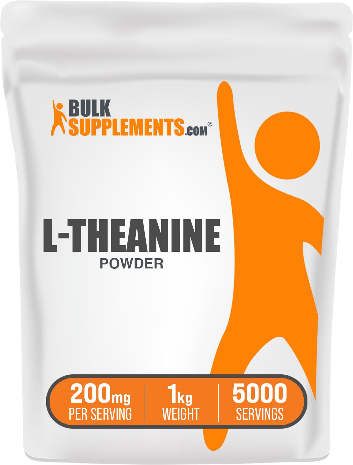 BulkSupplements L-Theanine Powder 200 mg