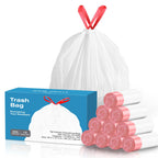 KdbK Kitchen Trash Bags – Drawstring, Unscented, Leak-Proof

