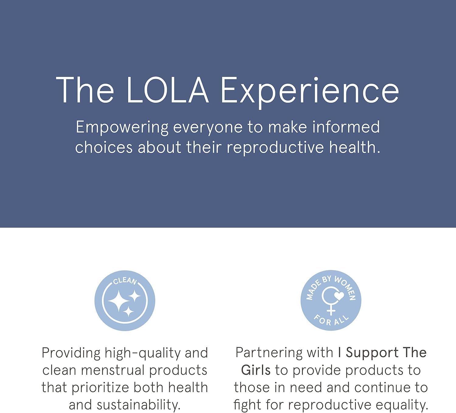 LOLA Cotton Pads with Wings - Organic Hypoallergenic

