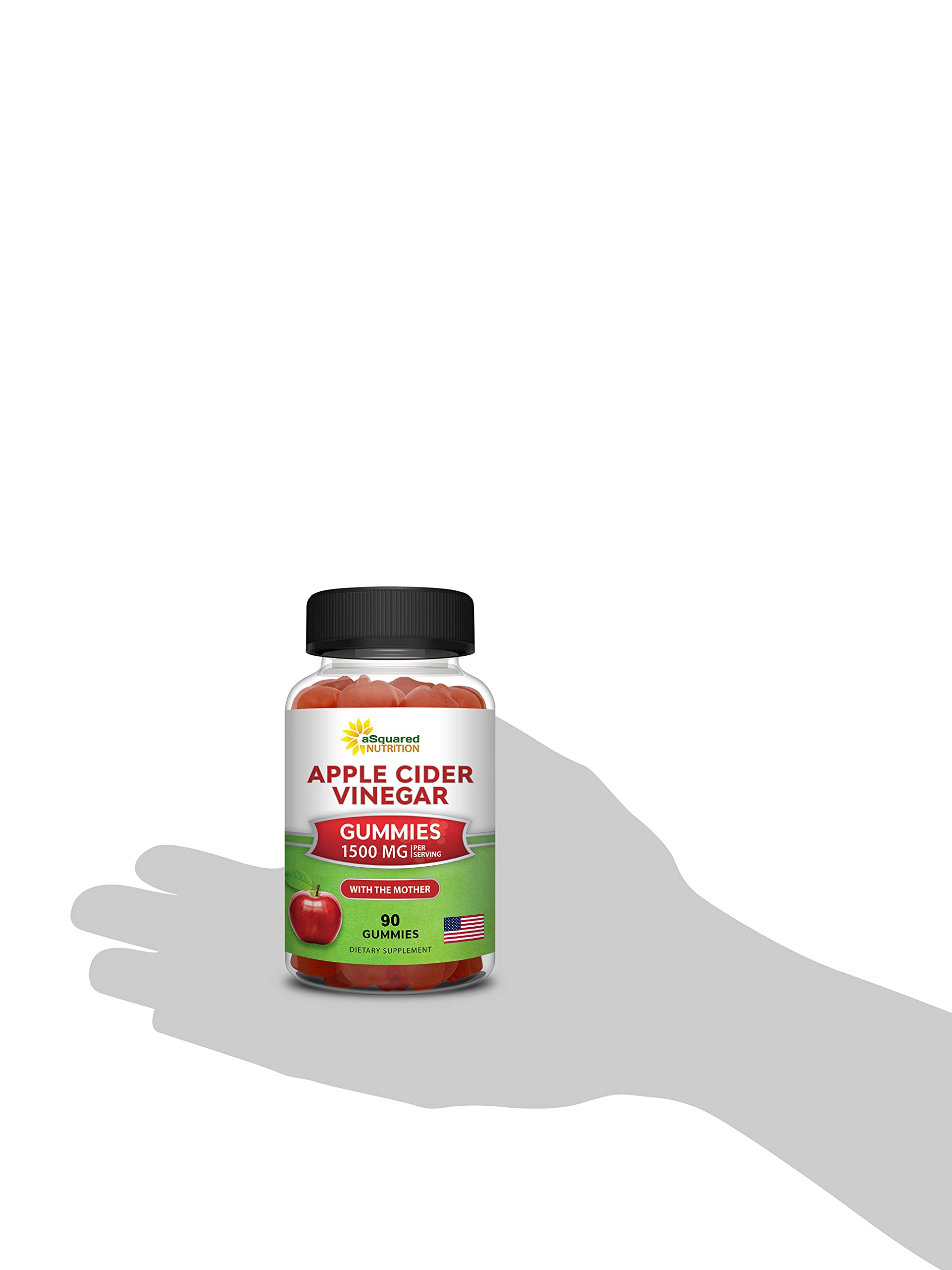 aSquared Apple Cider Vinegar Gummies with The Mother

