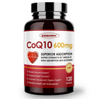 ZEBORA CoQ10 Softgels with BioPerine & PQQ


