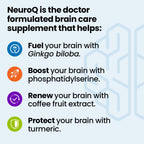 NeuroQ Memory & Focus Cognitive Support by Dr. Dale Bredesen


