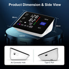 LIVAROCI Blood Pressure Monitor with LED Backlit Display

