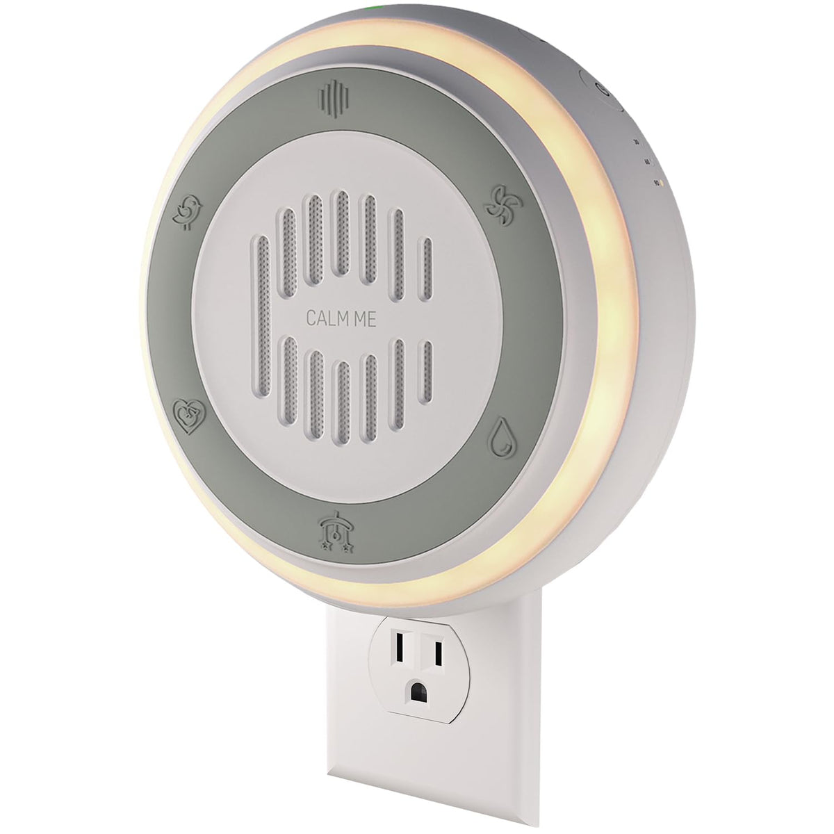 Calm Me Plug-In Noise Machine with 20 Sounds

