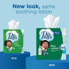 Puffs Plus Lotion Facial Tissues – Gentle Comfort

