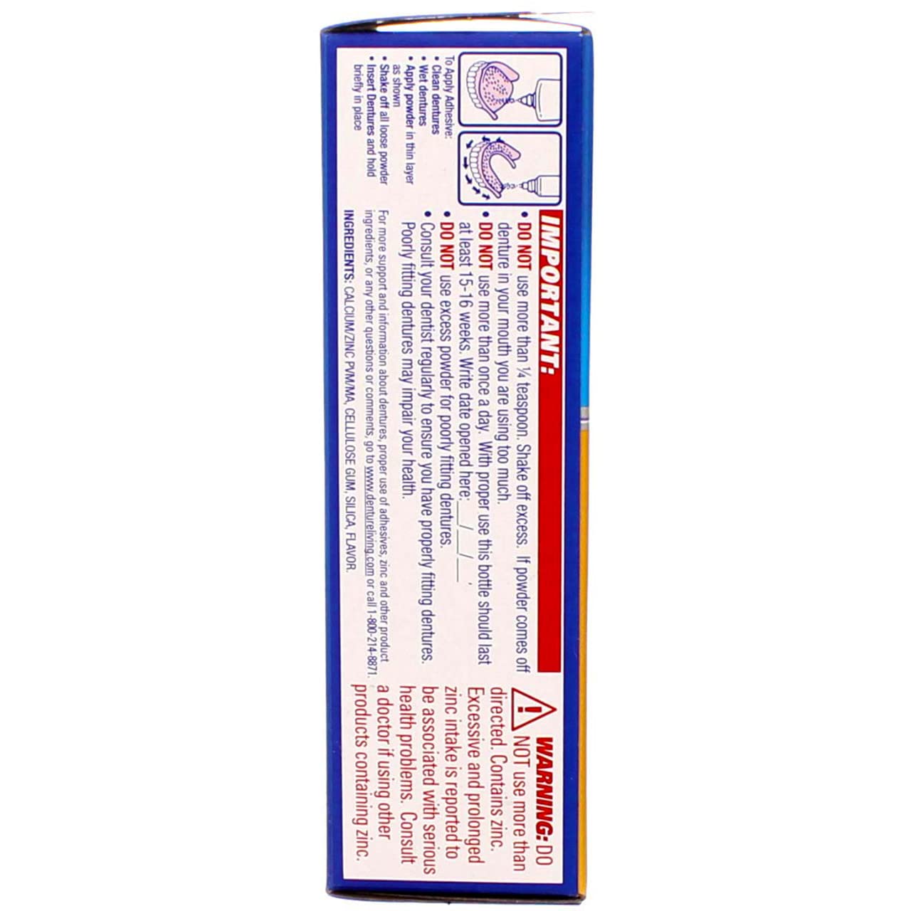 Fixodent Denture Adhesive Powder - Strong Hold

