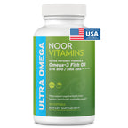 Noor Vitamins Halal Fish Oil Omega-3 Supplement

