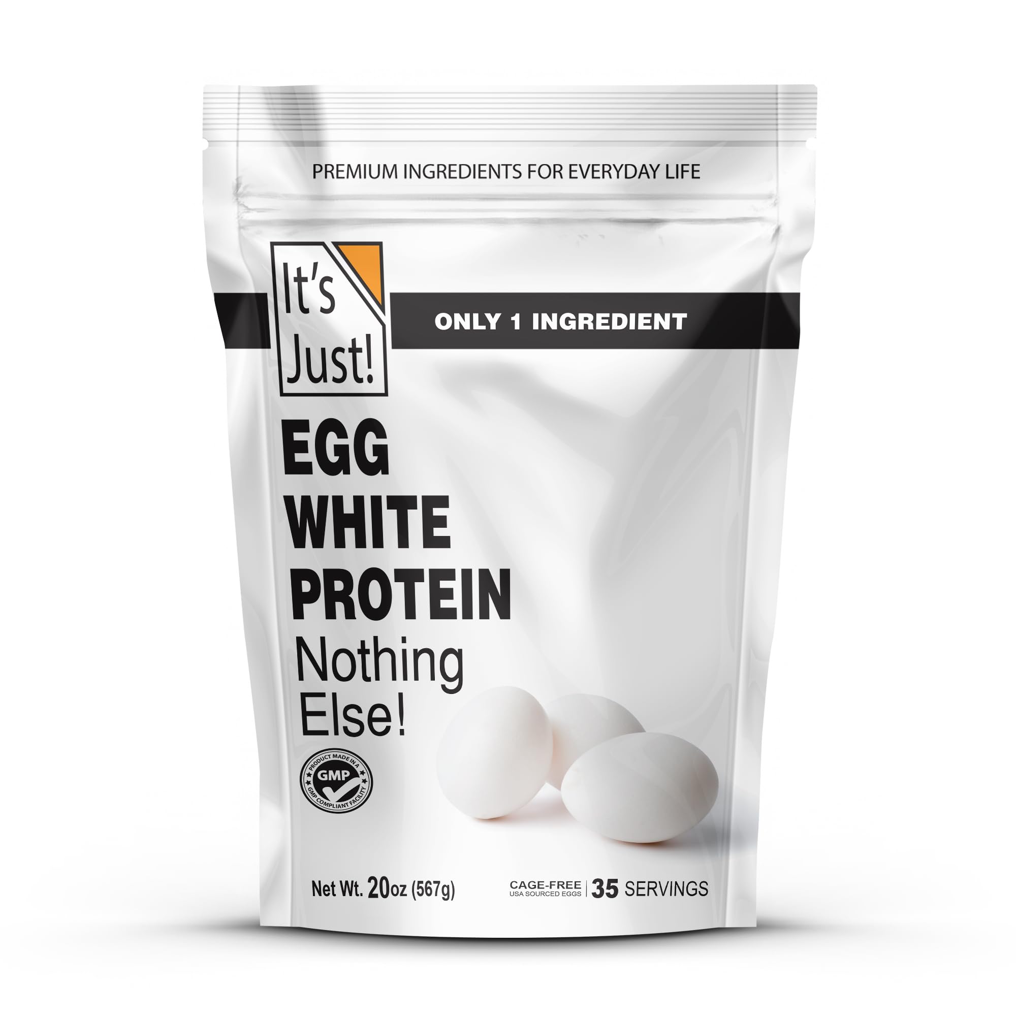 Egg White Protein Powder - It's Just! Unflavored