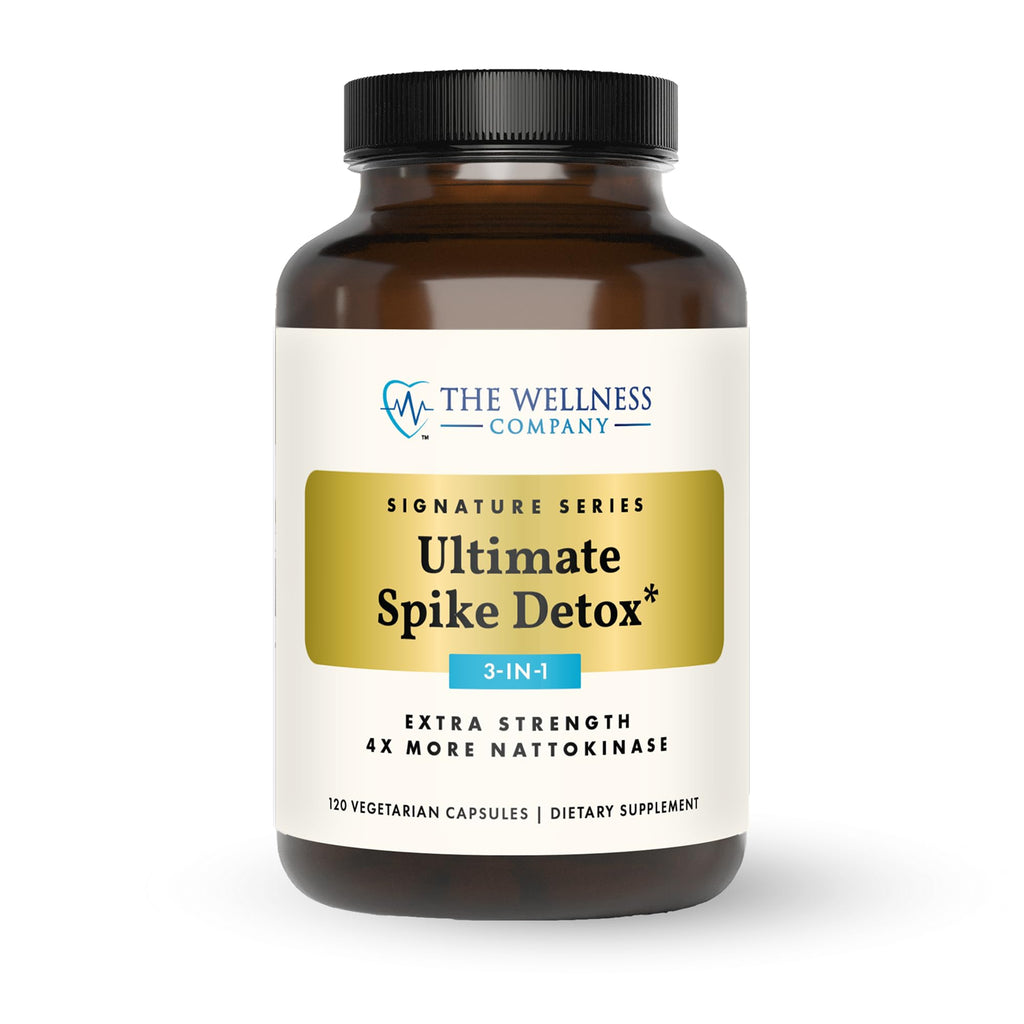 Spike Detox 3-in-1 Nattokinase Turmeric Bromelain - Wellness Co


