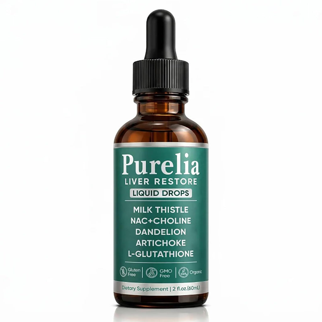 Purelia Liver Restore Drops – Milk Thistle Detox

