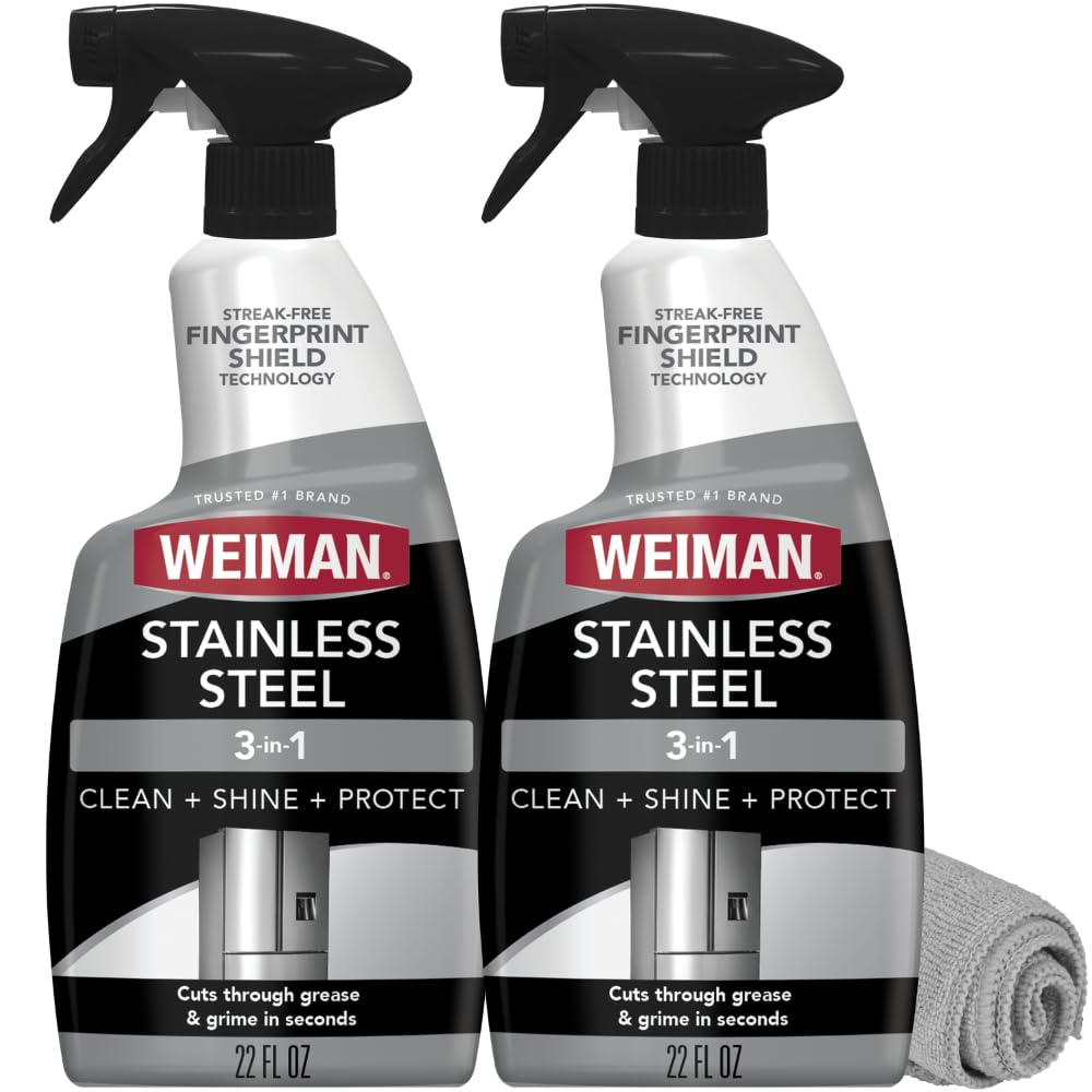Weiman Stainless Steel Cleaner & Polish for Appliances