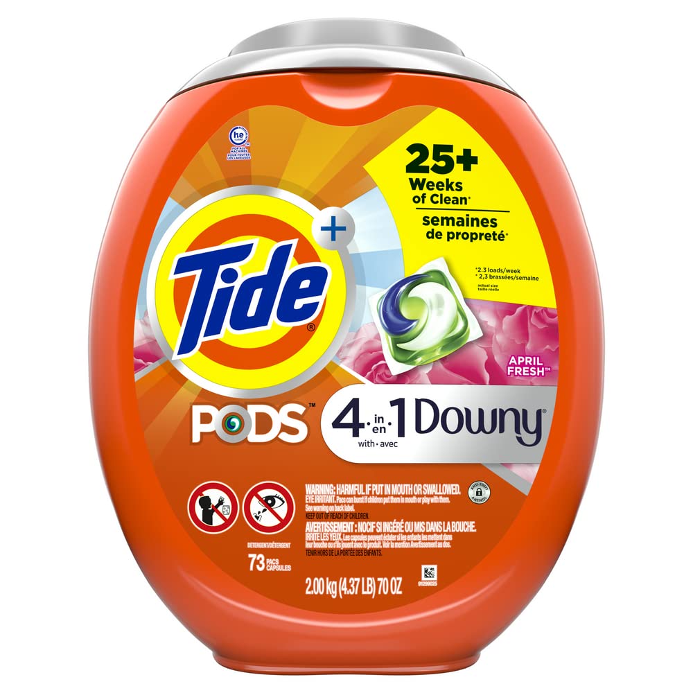 Tide PODS with Downy Laundry Detergent Pacs