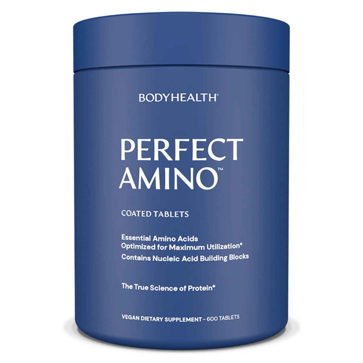 BodyHealth PerfectAmino Essential Amino Acids Supplement with BCAAs - Vegan