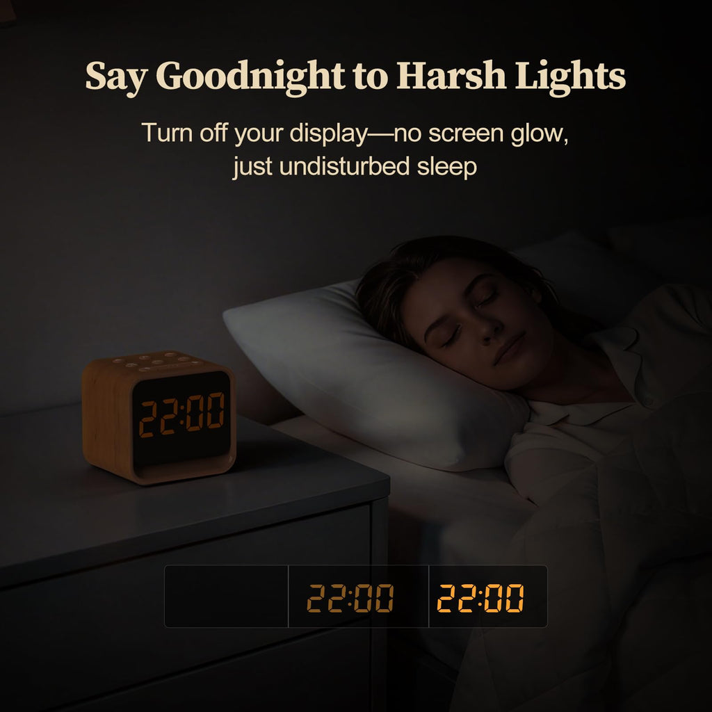 Sound Machine Alarm Clock by Housbay | Gentle Wake

