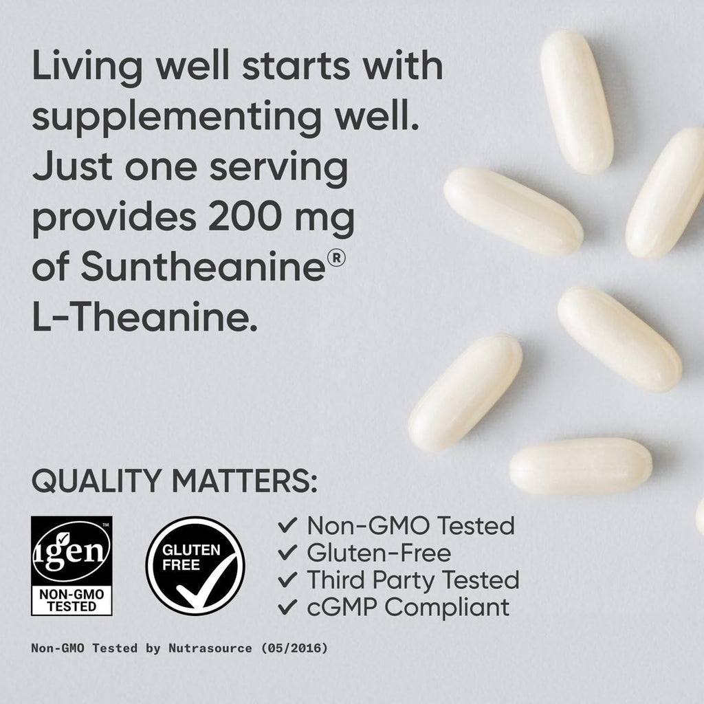 Sports Research L-Theanine Supplement with Suntheanine

