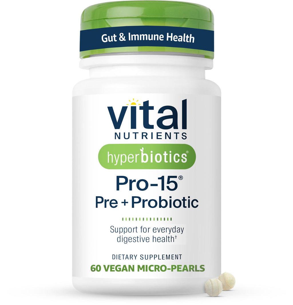 Vital Nutrients Probiotics & Prebiotics for Women and Men

