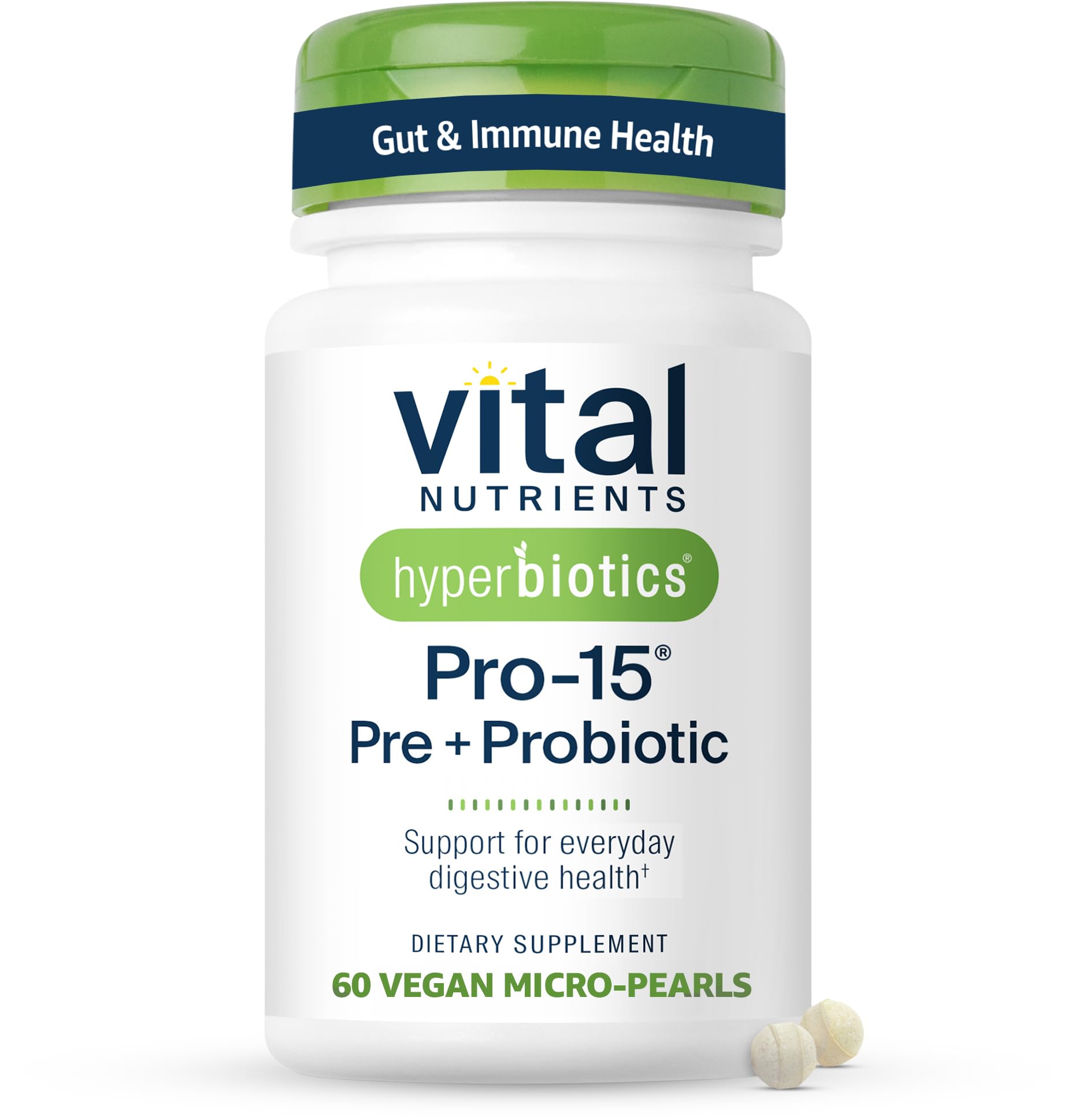Vital Nutrients Probiotics & Prebiotics for Women and Men

