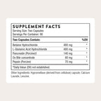 Thorne Digestive Enzymes Supplement with Pepsin and Ox Bile

