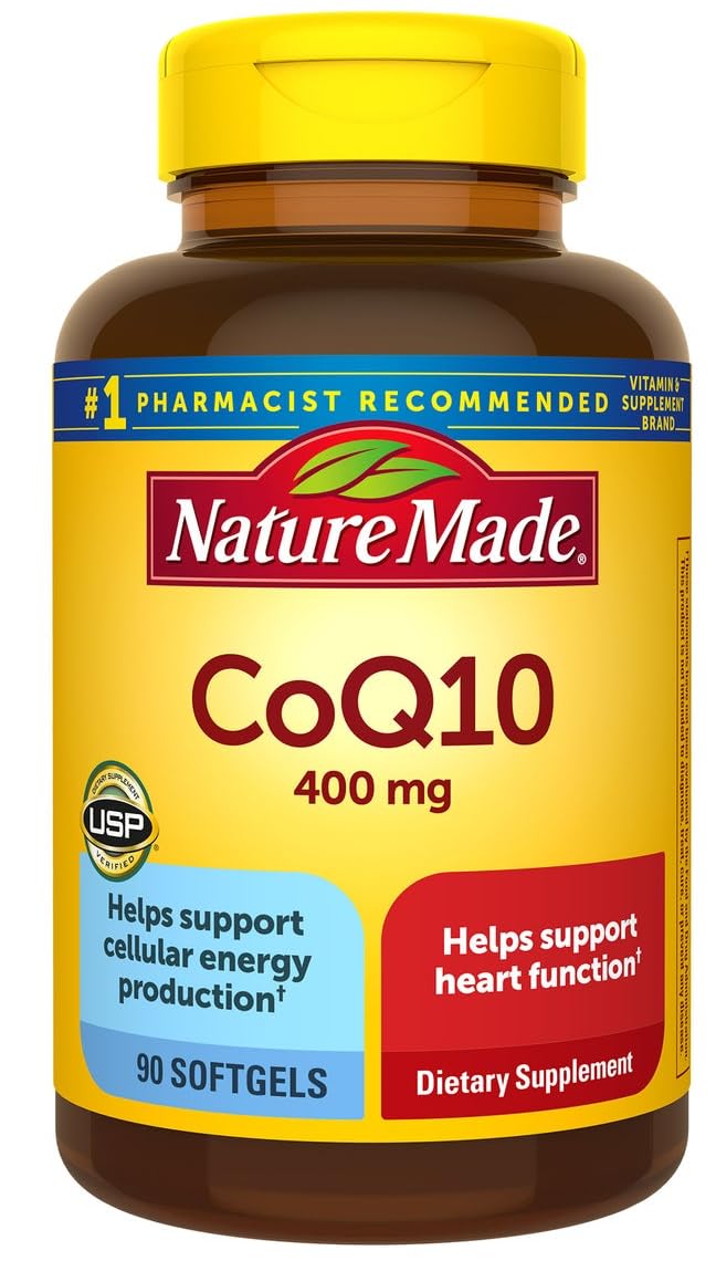 Nature Made CoQ10 Softgels Dietary Supplement

