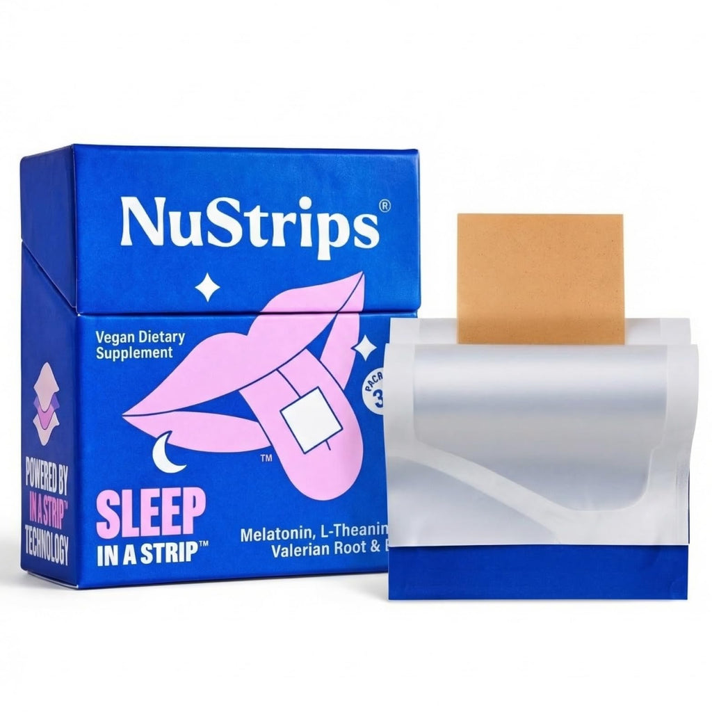 NuStrips Sleep Aid - Fast-Dissolving Natural Sleep Support

