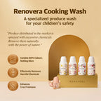 Renovera Fruit & Vegetable Wash - Gentle Produce Cleaner

