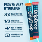 DripDrop Hydration Packets - Electrolyte Powder Drink Mix

