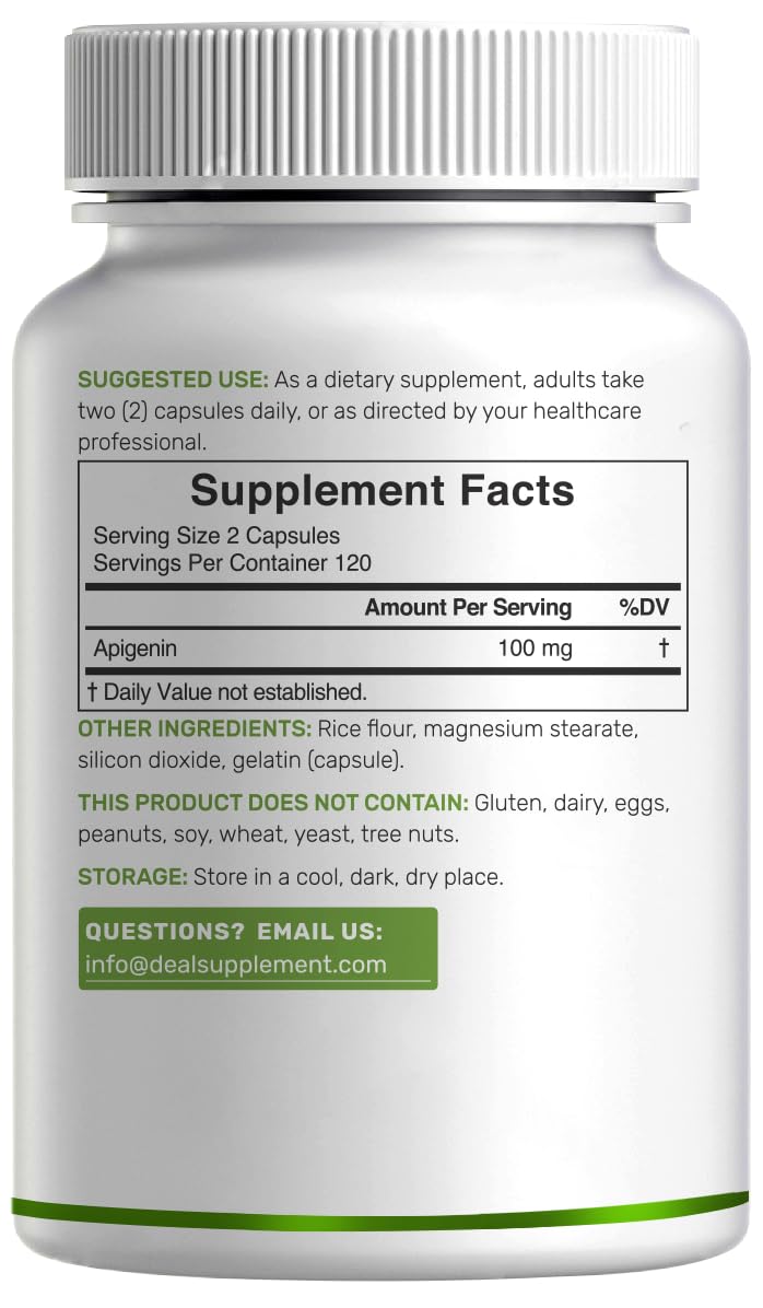 Apigenin Chamomile Extract Sleep Support | Deal Supplement

