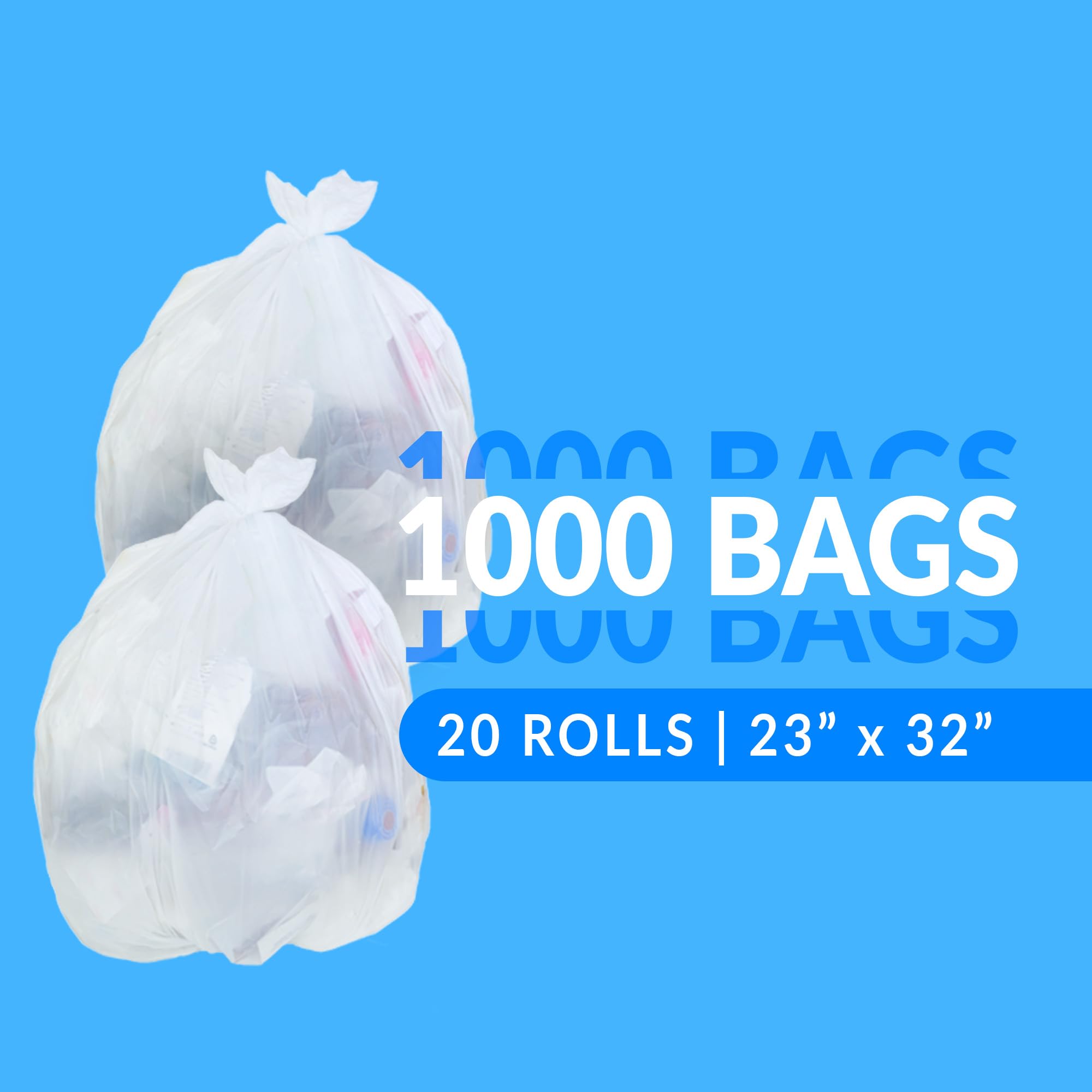 Reli. SuperValue Trash Bags Bulk Can Liners

