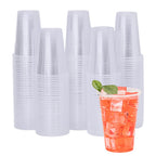 YEEHAW Clear Plastic Cups - Disposable for Cold Beverages

