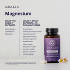 Qualia Magnesium Supplement - Multi-Form Magnesium for Sleep

