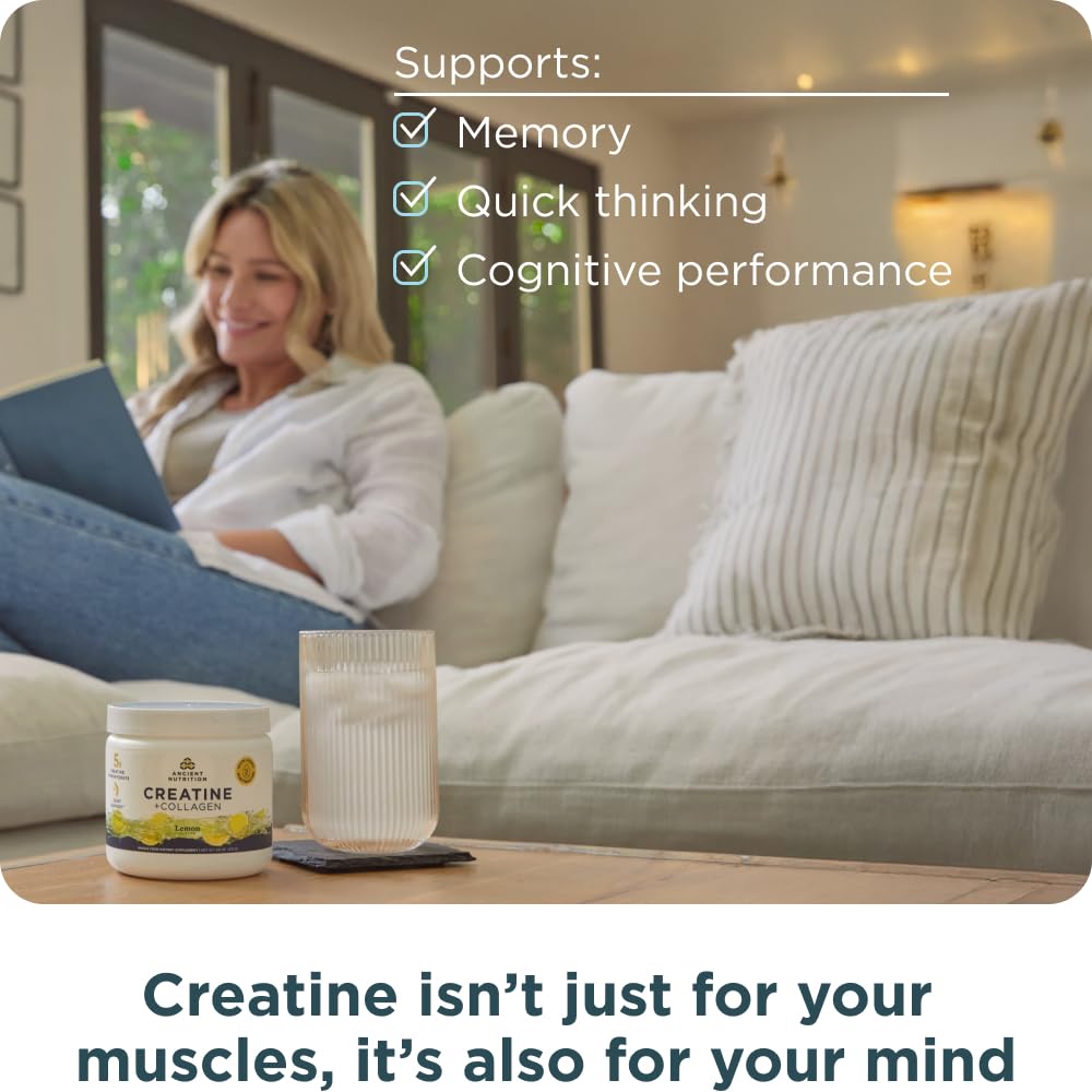 Ancient Nutrition Creatine + Collagen + Electrolytes

