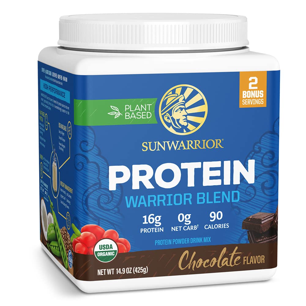 Sunwarrior Warrior Blend Organic Plant-Based Protein Powder