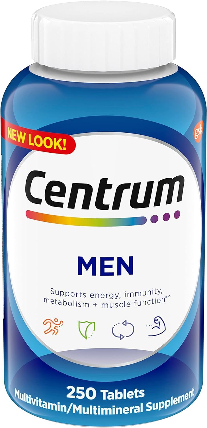 Centrum Multivitamin for Men - Multivitamin/Multimineral with Vitamin D3, B Vitamins