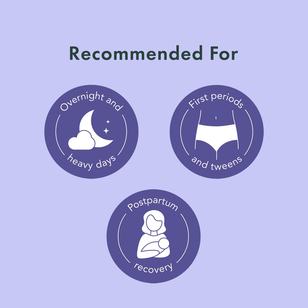 Rael Disposable Underwear for Women - Organic Cotton Cover

