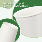 Disposable Paper Cups for Hot Beverages | Rolled Rim


