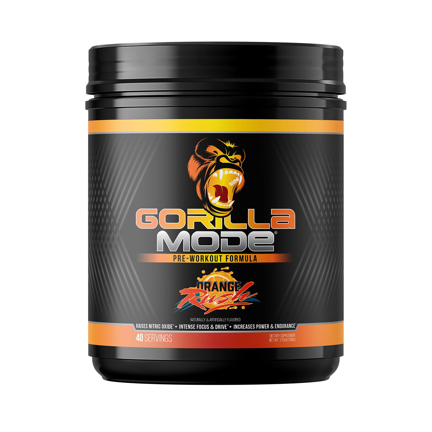 Gorilla Mode Pre Workout - High-Potency Pumps, Energy & Focus