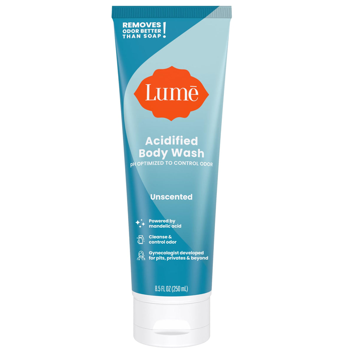 Lume Acidified Body Wash for Odor Control