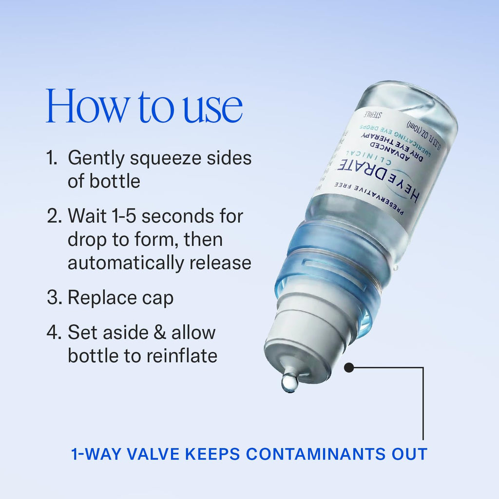 Heyedrate Clinical Preservative Free Eye Drops | Hydration

