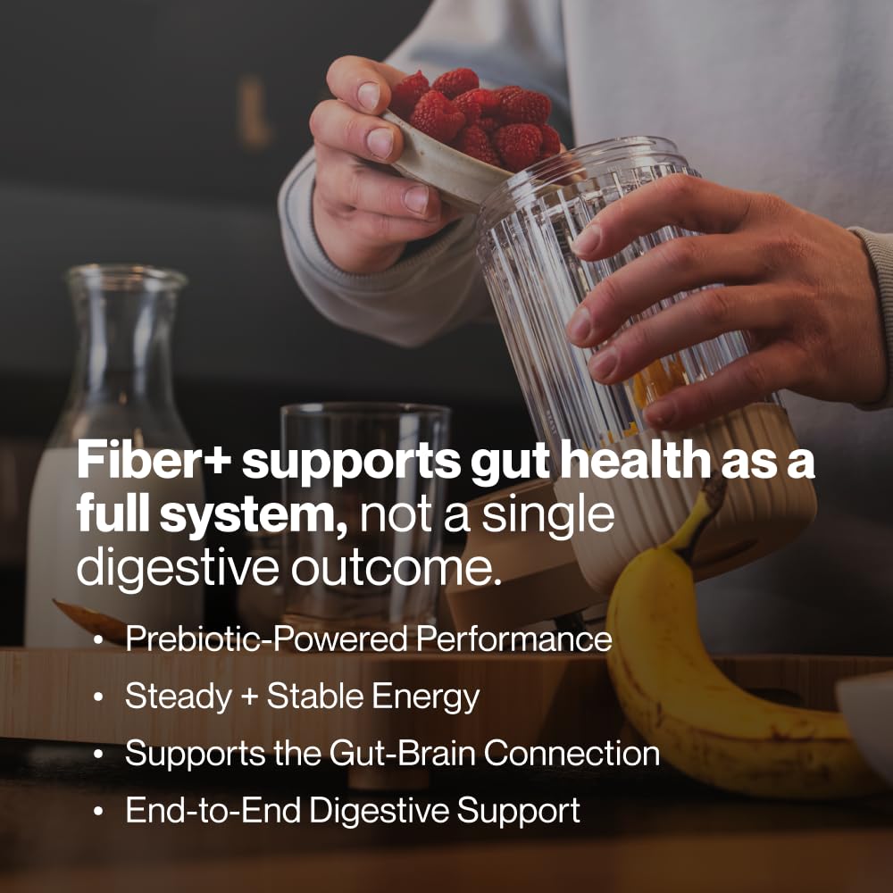 Momentous Fiber+ Multi-Source Fiber Powder for Digestive Support


