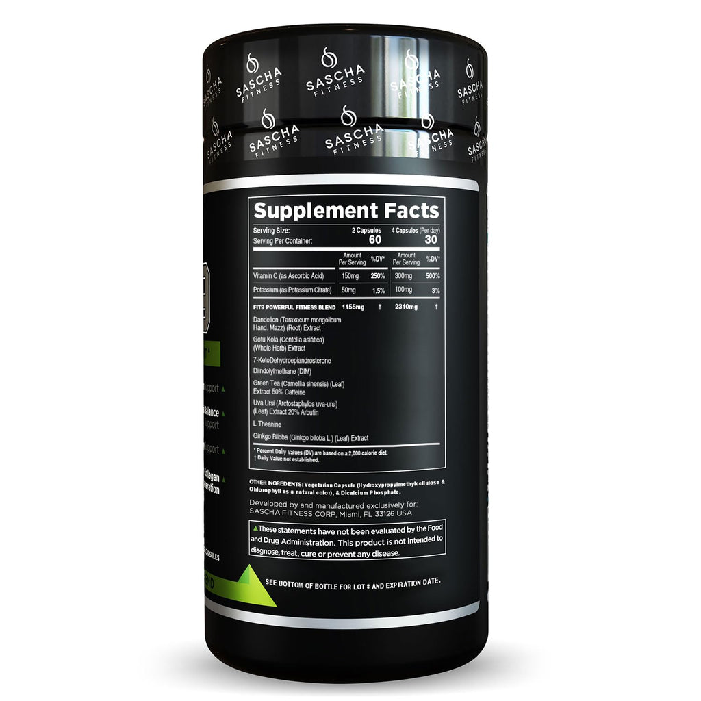 Sascha Fitness Fat Loss Pills | Collagen Support

