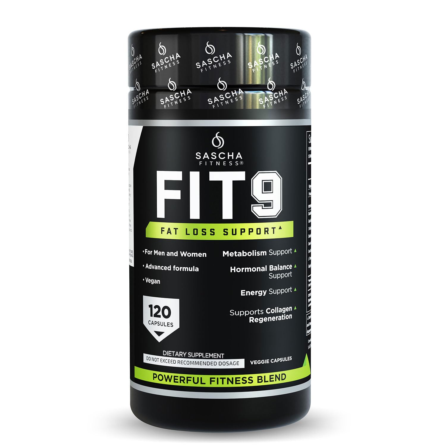 Sascha Fitness Fat Loss Pills | Collagen Support

