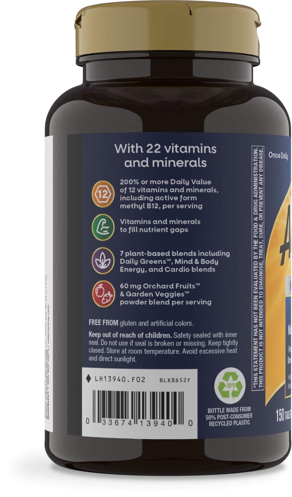 Nature's Way Alive! Men's 50+ Ultra Multivitamin


