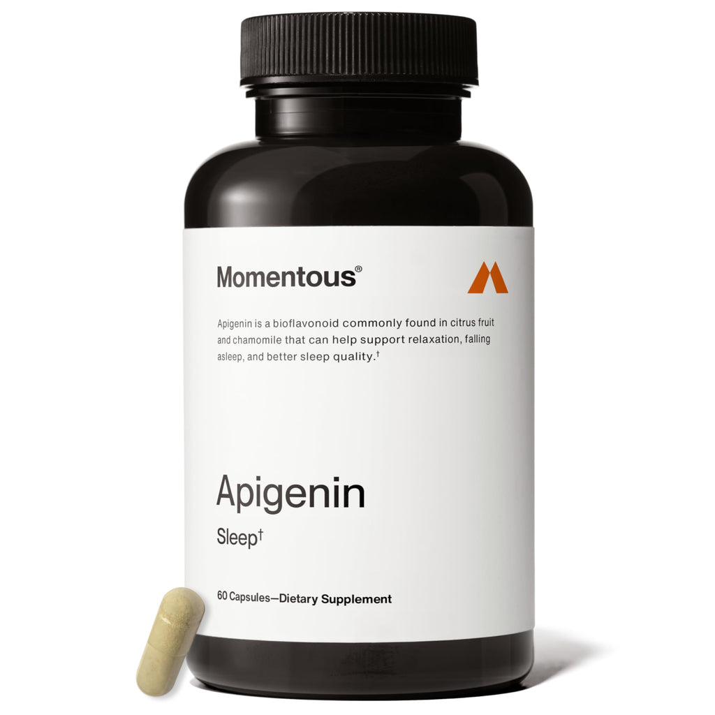 Momentous Apigenin Supplement | Sleep Support

