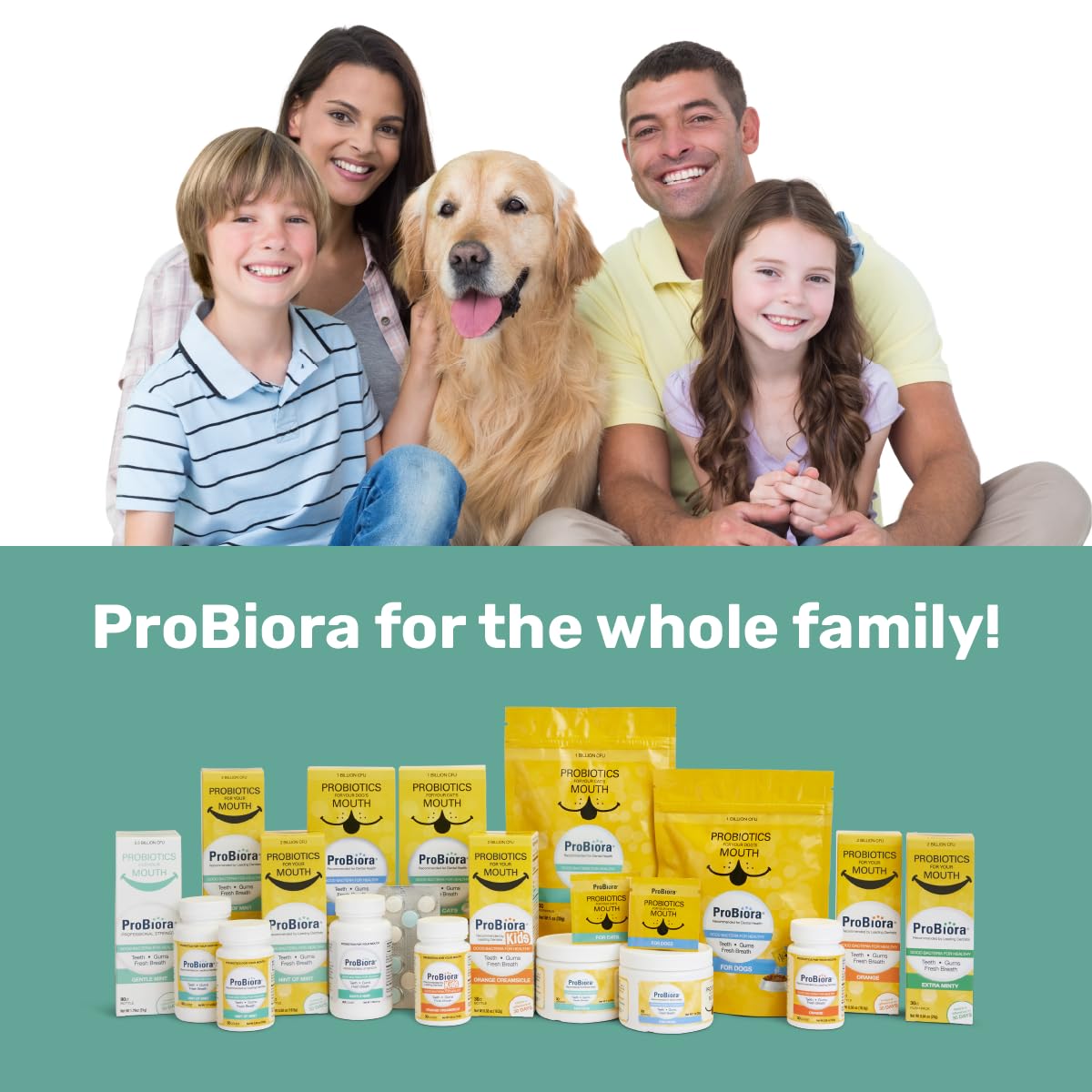 ProBiora Oral Probiotics for Teeth & Gums - Tablets


