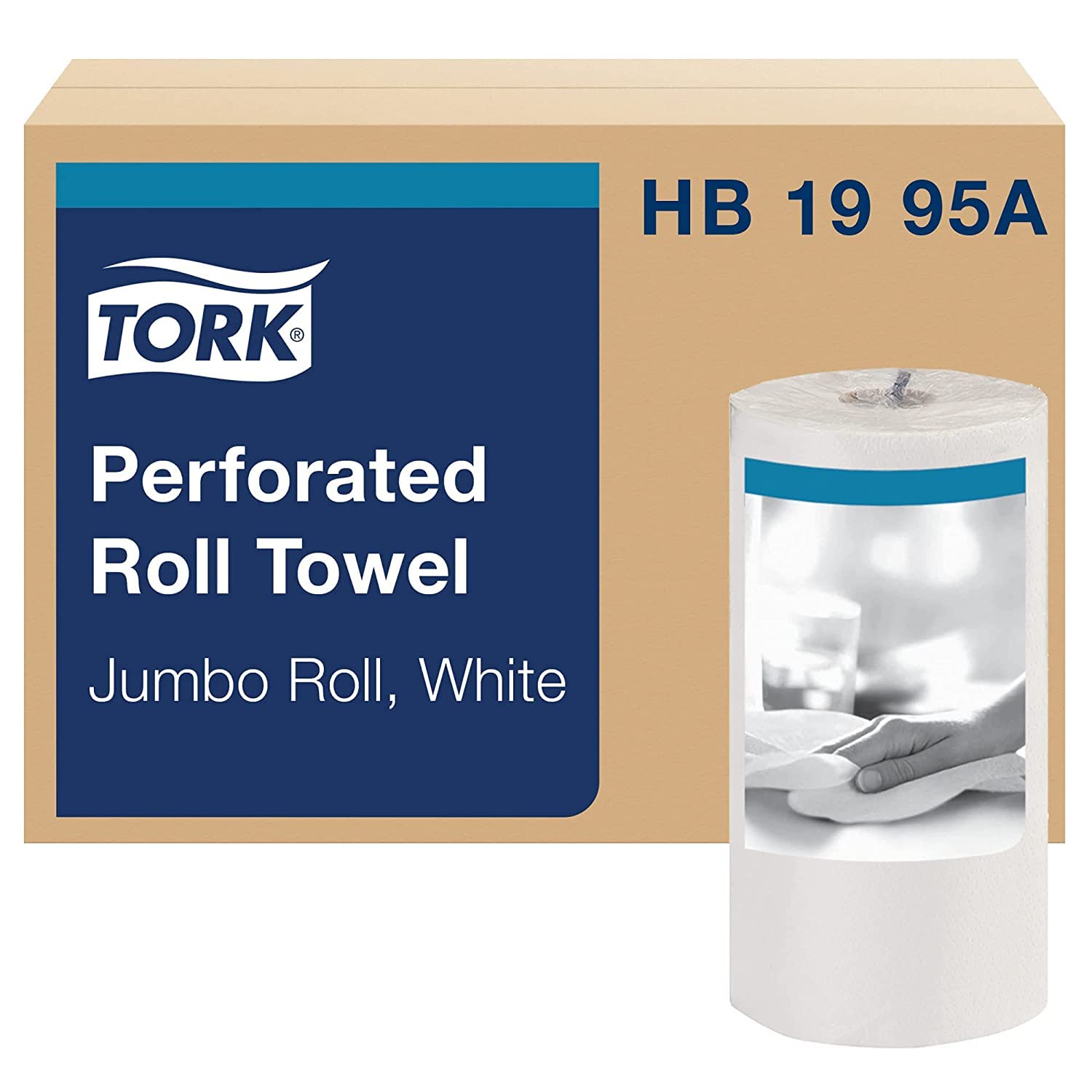 Universal Perforated Towel Roll - Two-Ply Kitchen Towels

