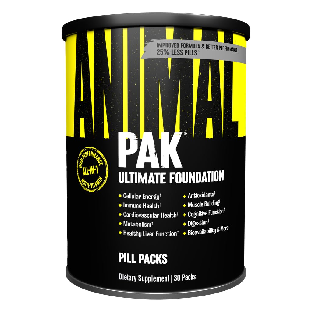 Animal Pak All-in-One Multivitamin for Daily Sports Nutrition