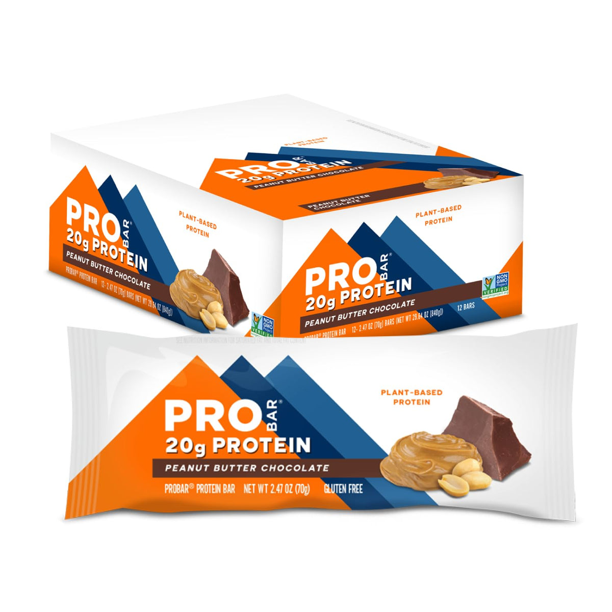 PROBAR Plant-Based Protein Bar – Gluten Free Dairy Free Non-GMO Snack