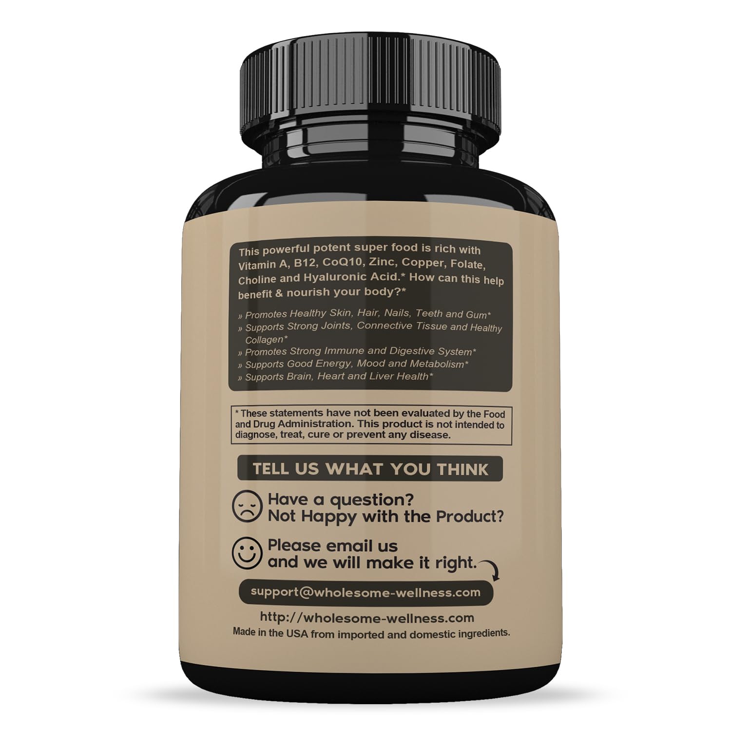 Beef Liver Capsules - Wholesome Wellness

