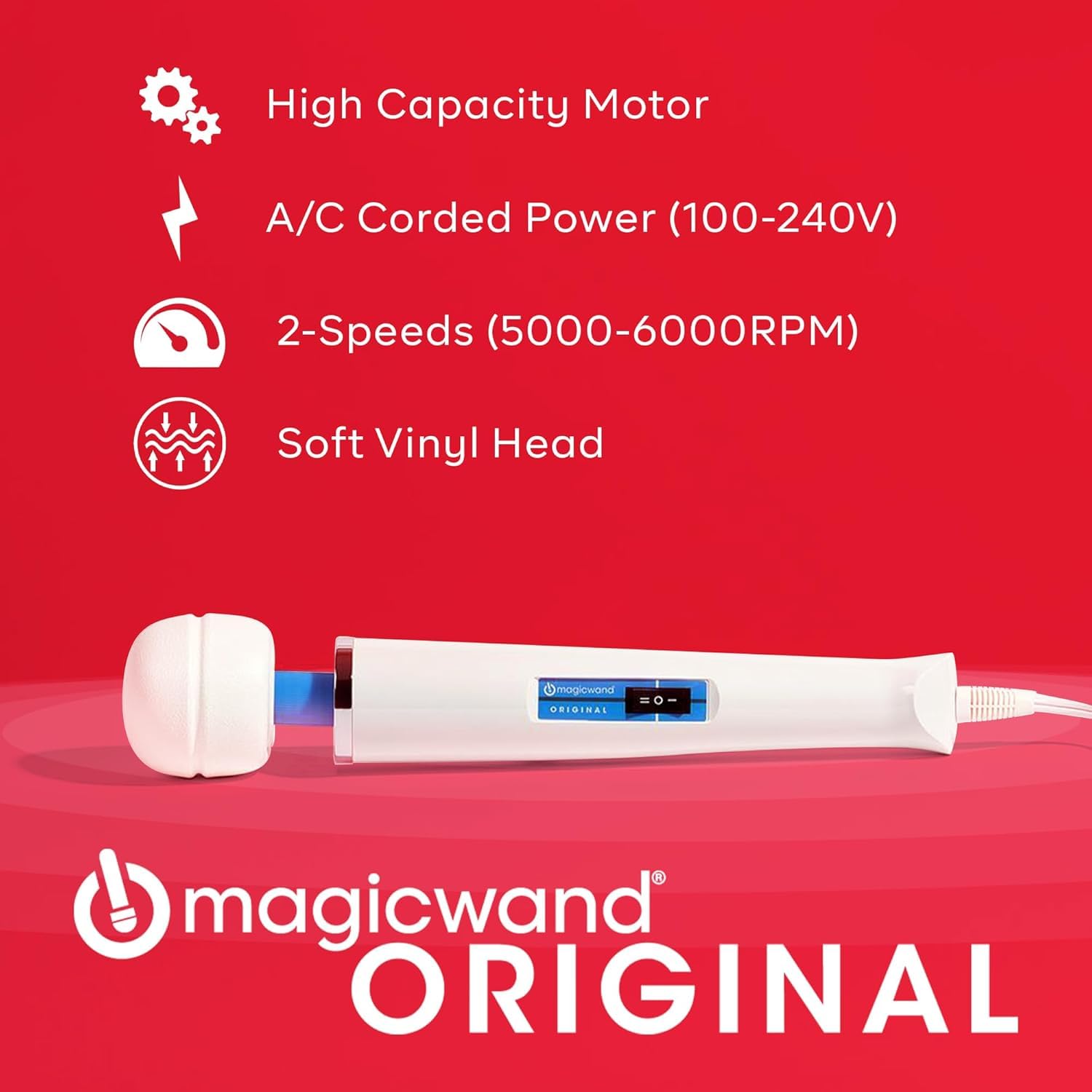 Original Magic Wand Massager - Plug-In

