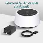 Sleep Sound Machine 25 Sounds Night Light


